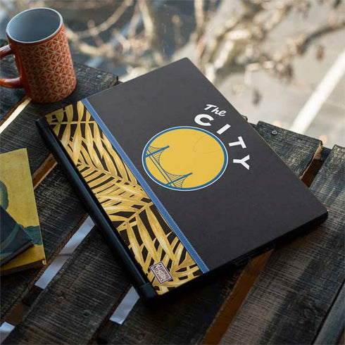 NBA Golden State Warriors Retro Palms MSI GS65 Stealth Laptop Skin