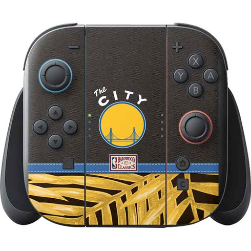 NBA Golden State Warriors Retro Palms Nintendo Switch 2 (2025) with Joy-Con Skin