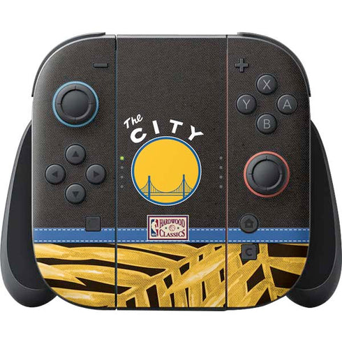 NBA Golden State Warriors Retro Palms Nintendo Skins