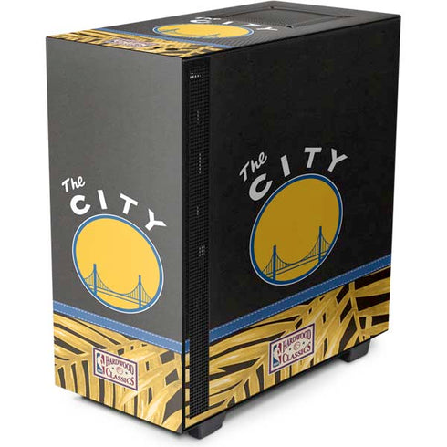 NBA Golden State Warriors Retro Palms NZXT H510 Compact ATX Mid-Tower Case Skin