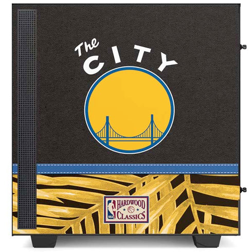 NBA Golden State Warriors Retro Palms NZXT H510 Compact ATX Mid-Tower Case Skin