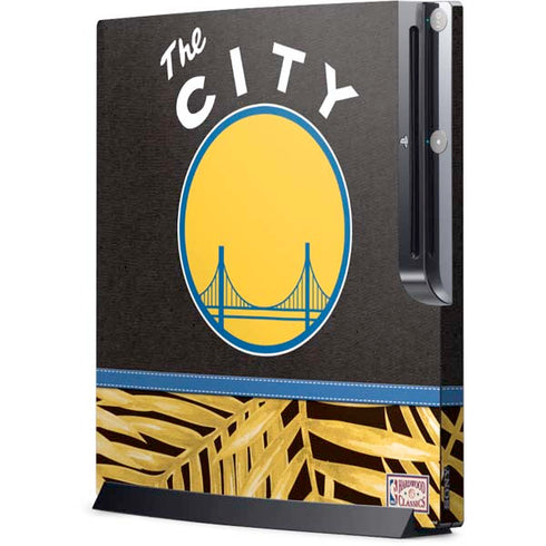 NBA Golden State Warriors Retro Palms Playstation 3 & PS3 Slim Skin