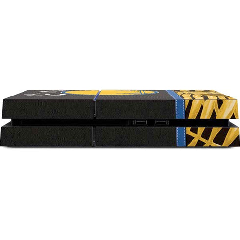 NBA Golden State Warriors Retro Palms PS4 Console Skin