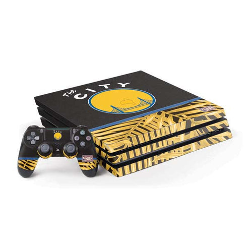 NBA Golden State Warriors Retro Palms PS4 Pro Bundle Skin