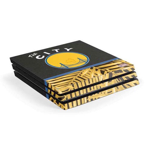 NBA Golden State Warriors Retro Palms PlayStation PS4 Skins