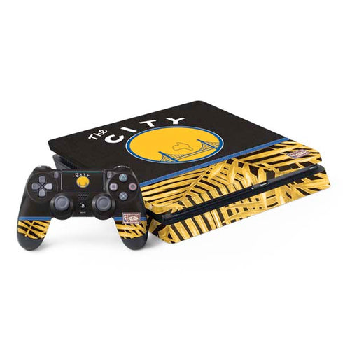NBA Golden State Warriors Retro Palms PlayStation PS4 Skins