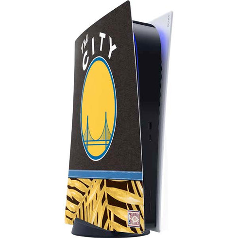 NBA Golden State Warriors Retro Palms PlayStation PS5 Skins