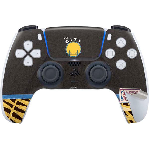 NBA Golden State Warriors Retro Palms PS5 Pro Bundle Skin