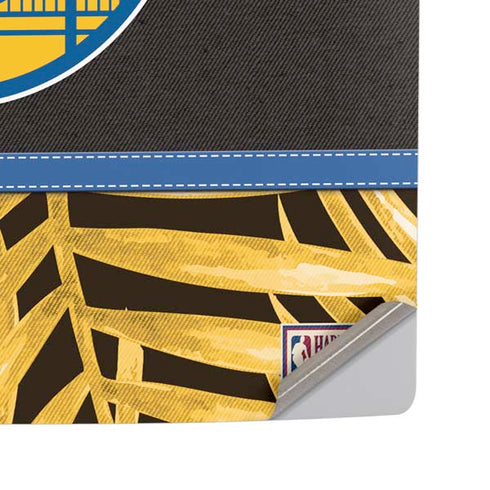 NBA Golden State Warriors Retro Palms PS5 Pro Disk Console Skin