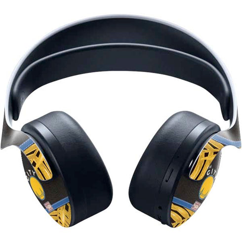 NBA Golden State Warriors Retro Palms PULSE 3D Wireless Headset for PS5 Skin
