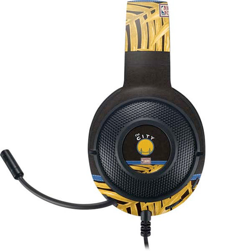 NBA Golden State Warriors Retro Palms Razer Kraken X Skin