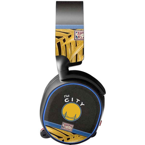 NBA Golden State Warriors Retro Palms SteelSeries Arctis 3 Skin