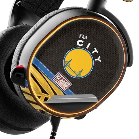 NBA Golden State Warriors Retro Palms SteelSeries Arctis 3 Skin