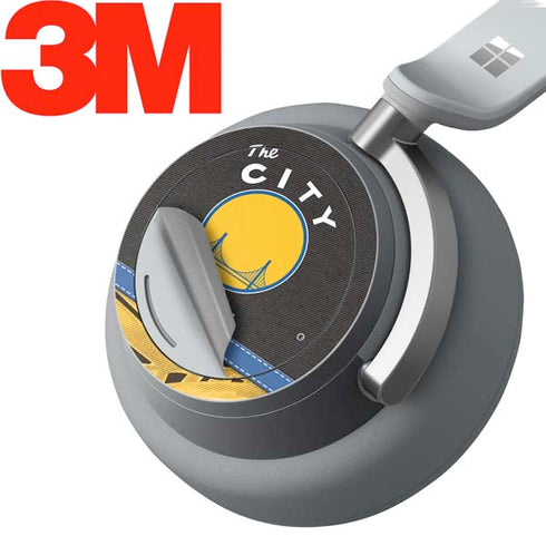 NBA Golden State Warriors Retro Palms Surface Headphones Skin