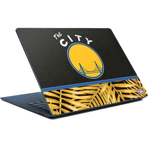 NBA Golden State Warriors Retro Palms Surface Laptop Skin