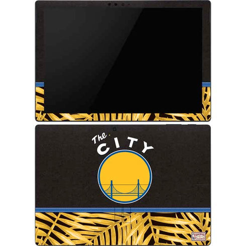 NBA Golden State Warriors Retro Palms Surface Pro 6 Skin