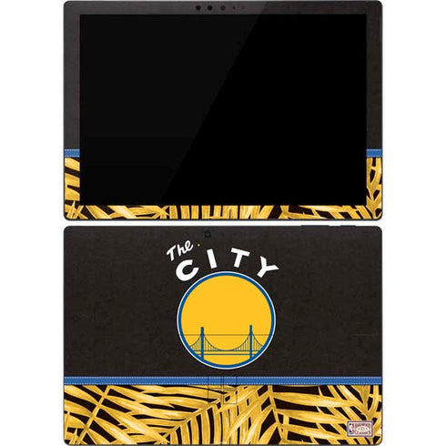 NBA Golden State Warriors Retro Palms Surface Pro 7 Skin