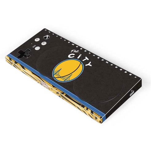 NBA Golden State Warriors Retro Palms Xbox Adaptive Controller Skin