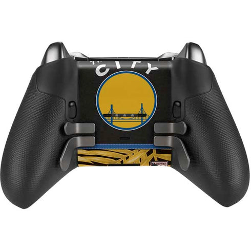 NBA Golden State Warriors Retro Palms Xbox Elite Wireless Controller Series 2 Skin