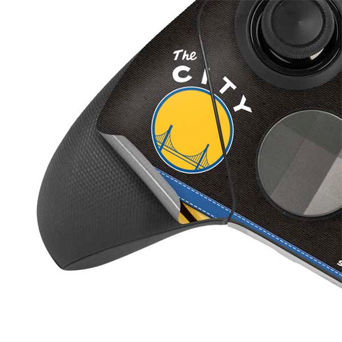 NBA Golden State Warriors Retro Palms Xbox Elite Wireless Controller Series 2 Skin