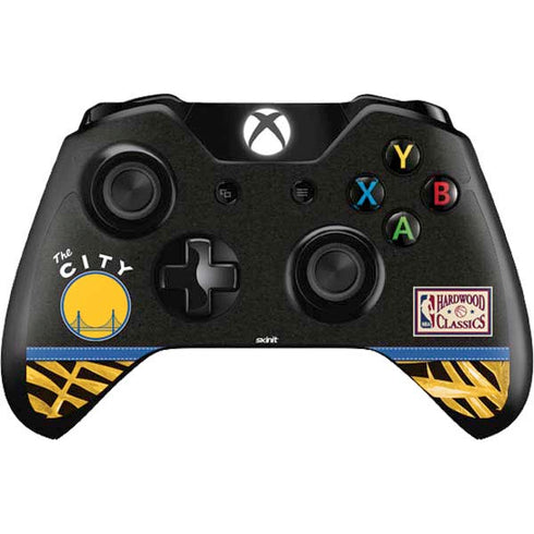 NBA Golden State Warriors Retro Palms Xbox One Controller Skin