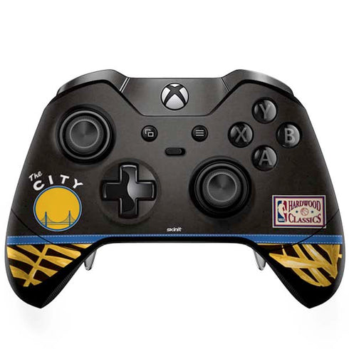 NBA Golden State Warriors Retro Palms Xbox One Elite Controller Skin