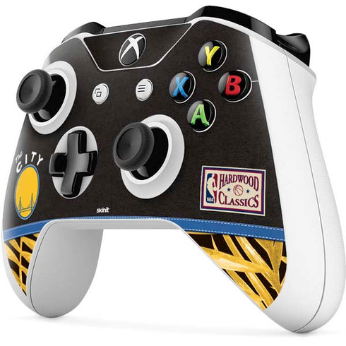 NBA Golden State Warriors Retro Palms Xbox One S All-Digital Edition Bundle Skin
