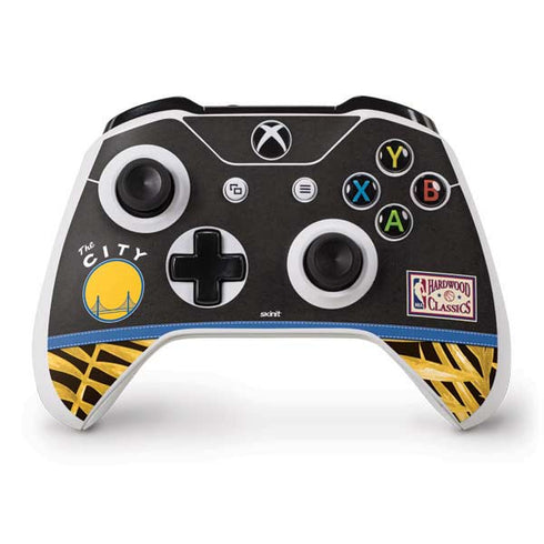 NBA Golden State Warriors Retro Palms Xbox One S Controller Skin