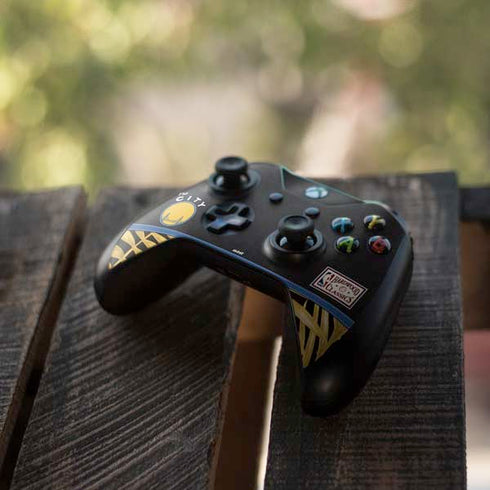 NBA Golden State Warriors Retro Palms Xbox One S Controller Skin
