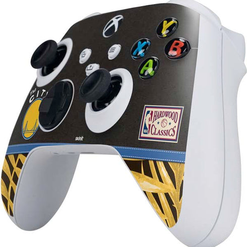 NBA Golden State Warriors Retro Palms Xbox Series S Controller Skin