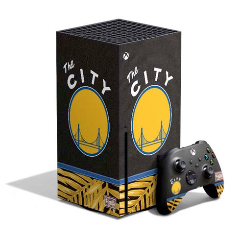NBA Golden State Warriors Retro Palms Xbox Series X Bundle Skin
