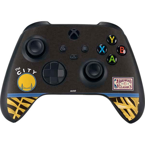 NBA Golden State Warriors Retro Palms Xbox Series X Controller Skin