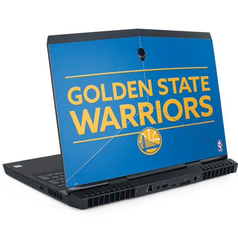 NBA Golden State Warriors Standard - Blue Dell Alienware Skin