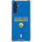 NBA Golden State Warriors Standard - Blue Galaxy A17 Clear Case