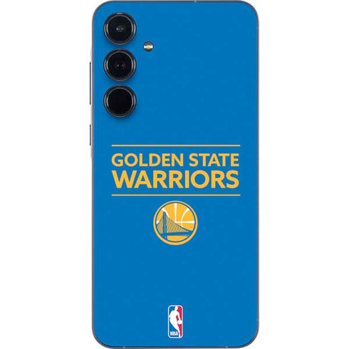 NBA Golden State Warriors Standard - Blue Galaxy A55 5G Skin