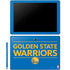 NBA Golden State Warriors Standard - Blue Galaxy Book 12in Skin