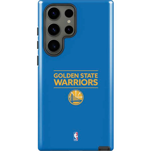 NBA Golden State Warriors Standard - Blue Galaxy S23 Ultra Pro Case