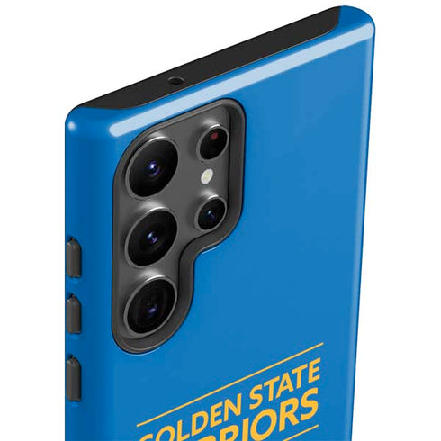 NBA Golden State Warriors Standard - Blue Galaxy S23 Ultra Pro Case