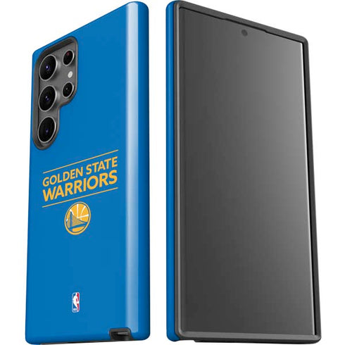 NBA Golden State Warriors Standard - Blue Galaxy S23 Ultra Pro Case