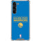 NBA Golden State Warriors Standard - Blue Galaxy S24 FE Clear Case