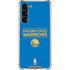 NBA Golden State Warriors Standard - Blue Galaxy S24 FE Clear Case