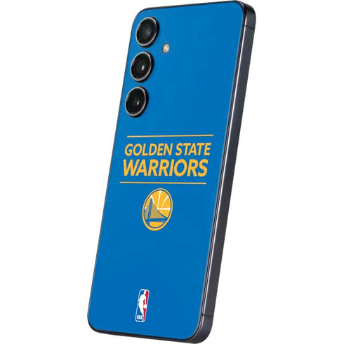 NBA Golden State Warriors Standard - Blue Galaxy S24 Plus Skin