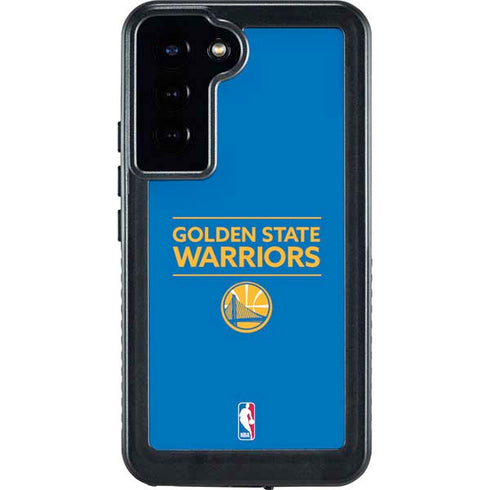 NBA Golden State Warriors Standard - Blue Galaxy S24 Plus Waterproof Case