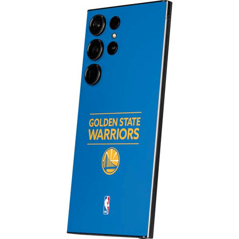 NBA Golden State Warriors Standard - Blue Galaxy S25 Ultra Skin