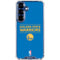 NBA Golden State Warriors Standard - Blue Galaxy S25 Plus Clear Case