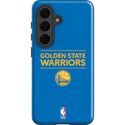 NBA Golden State Warriors Standard - Blue Galaxy S26 Plus Impact Case