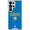 NBA Golden State Warriors Standard - Blue Galaxy S26 Ultra Clear Case