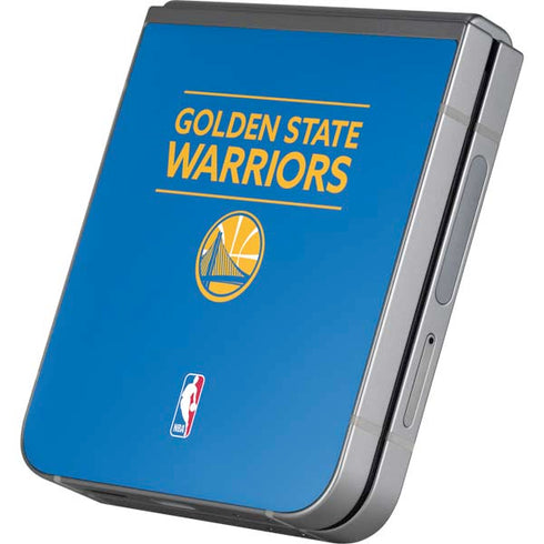 NBA Golden State Warriors Standard - Blue Galaxy Z Flip6 Skin