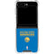 NBA Golden State Warriors Standard - Blue Galaxy Z Flip6 Clear Case