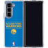 NBA Golden State Warriors Standard - Blue Galaxy Z Fold5 5G Clear Case